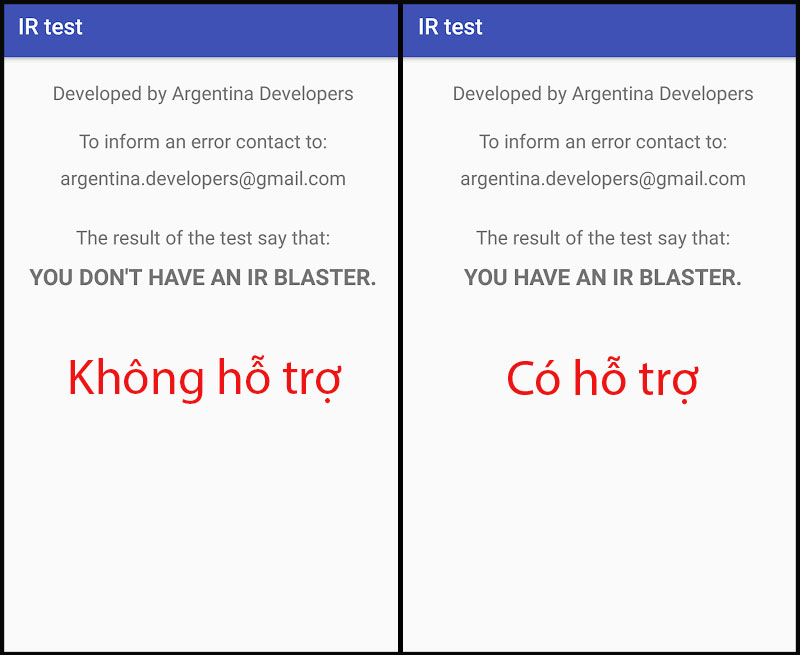 vào ứng dụng